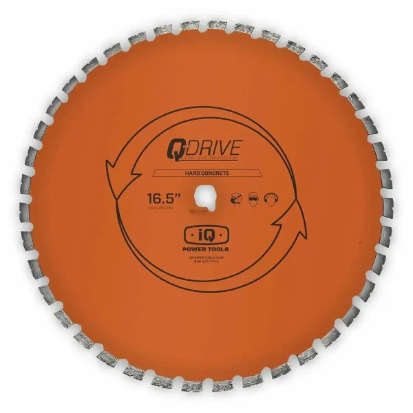 IQ Power Tools 16.5″ Q-Drive Hard Concrete Diamond Blade