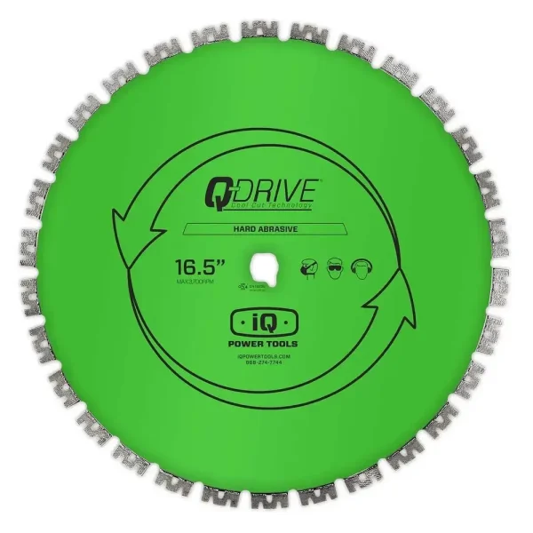 IQ Power Tools 16.5in Q-Drive M Segment Super Hard Abrasive Diamond Blade