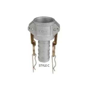 Aluminum Female Cam-Loc x Hose Barb