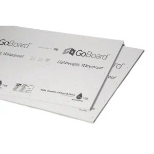 Go Board Tile Backer Board 1/2″ x 3′ x 5′ – 7 Piece Package