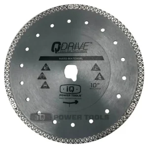 iQ Power Tools 10” Q-Drive Hard Material Blade