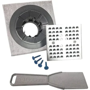 GoBoard Point Drain Shower System - view 2