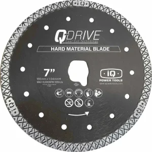 iQ Power Tools 7″ Q-Drive Hard Material Blade