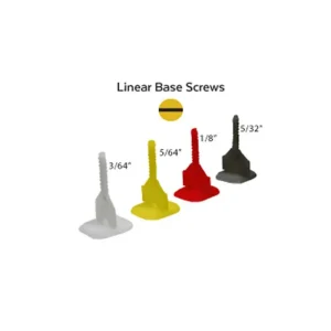 Alpha EZ Click Tile Leveling System – Linear Bases | 1/32″ Base – Bag of 200 - view 2