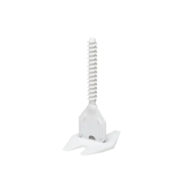Rubi Cyclone Tile Leveling System 1/16″ Flat Bases | 1/16″ Clips – Bag of 100