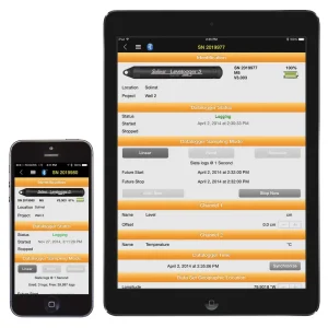 Solinst® 3001 Levelogger® 5 App Interface - view 3