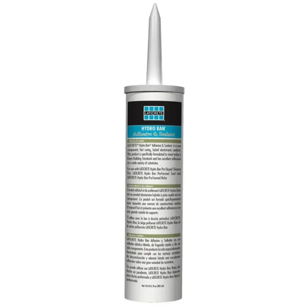 Laticrete Hydro Ban Adhesive & Sealant, 10.3oz Tube