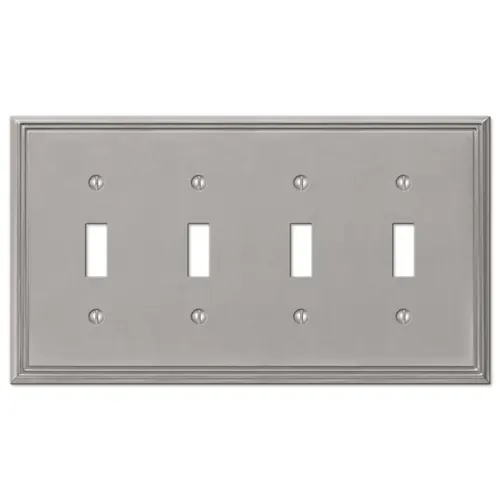 Amerelle 4T Metro Line Metal Brush Nickel