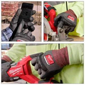 Milwaukee® Anti-Vibration Cut Level 4 Nitrile Dipped Gloves - view 2