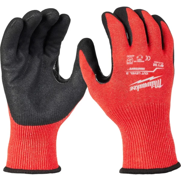 Milwaukee® Cut Level 3 Nitrile Dipped Gloves