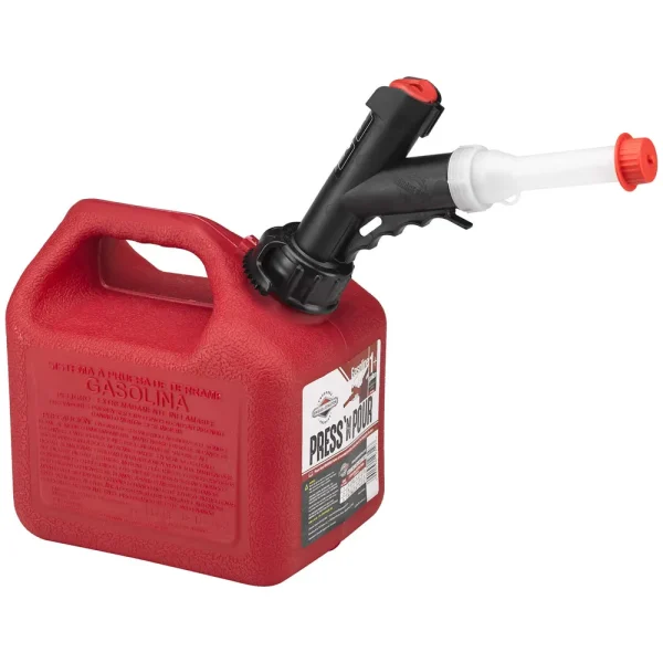 Briggs & Stratton® GarageBOSS™ Press ’N Pour Gas Cans
