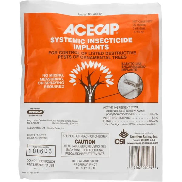 ACECAP® Systemic Insecticide Implants