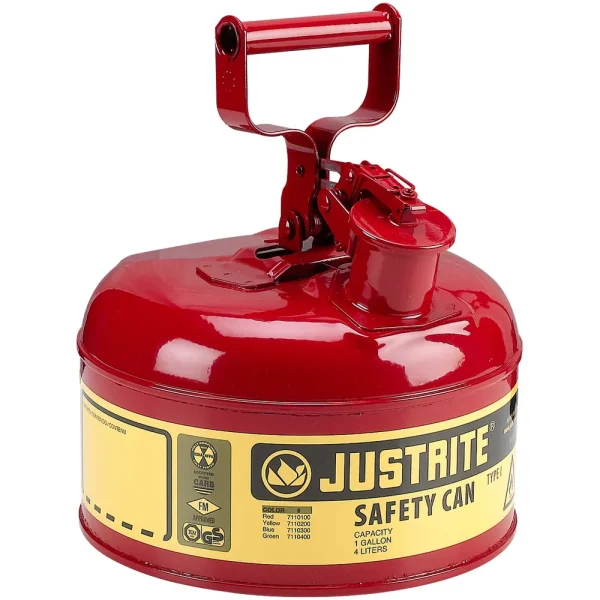 Justrite® Type I Safety Cans