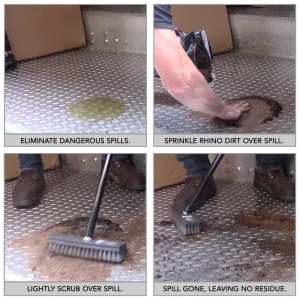 Rhino Dirt® Maximum Strength Industrial Absorbent - view 3