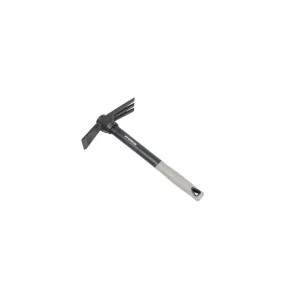 1.5 lb Tiller Mattock – Fiberglass with Cushion Grip & Overstrike Protection 16″ Handle