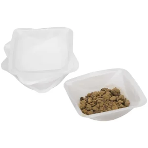 Square Plastic Anti-Static Weighing Dishes - view 2