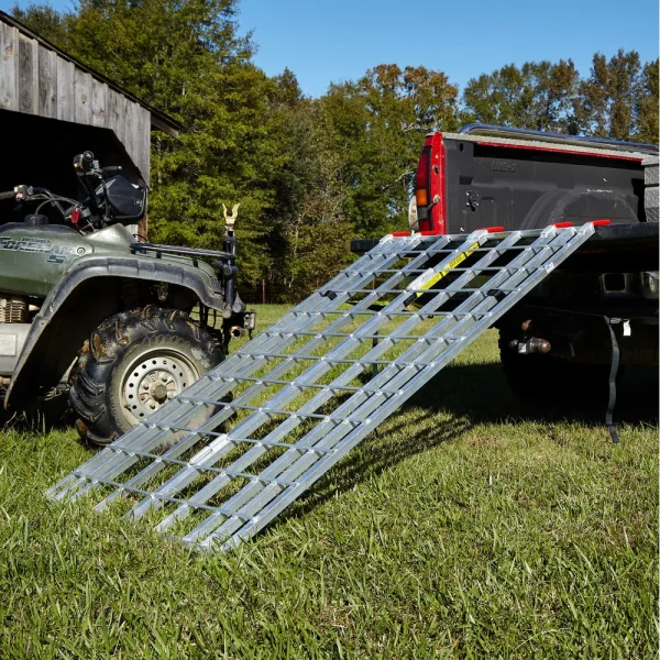 Portable Folding Aluminum ATV Ramps