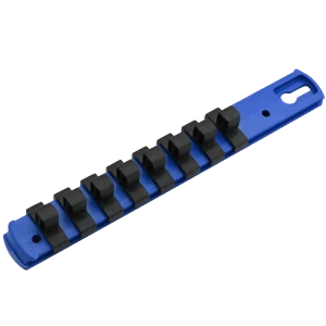 3/8″ Dr. and 1/2″ Dr. Socket Organizers With Rails for Metric & SAE Sockets
