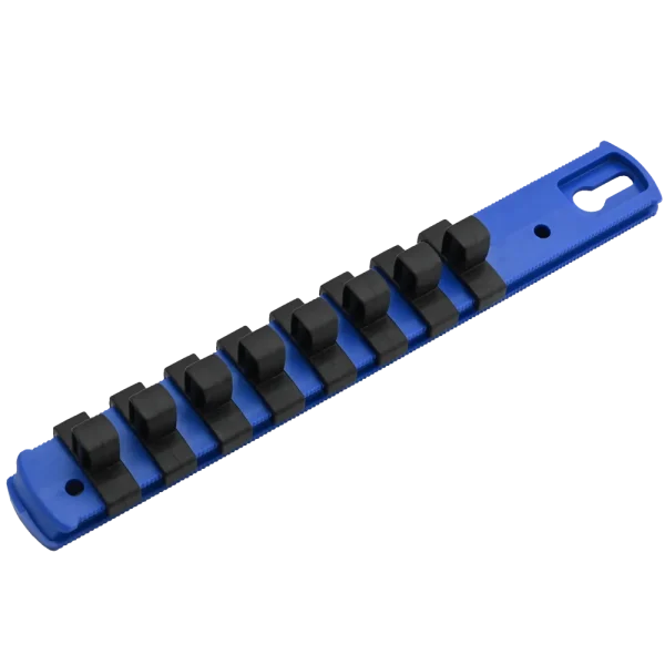 3/8″ Dr. and 1/2″ Dr. Socket Organizers With Rails for Metric & SAE Sockets