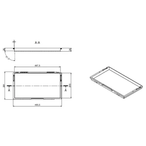 Drawers For Mobile Tool Chest With Clear Top Lid - view 2