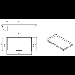 Drawers For Mobile Tool Chest With Clear Top Lid - view 3