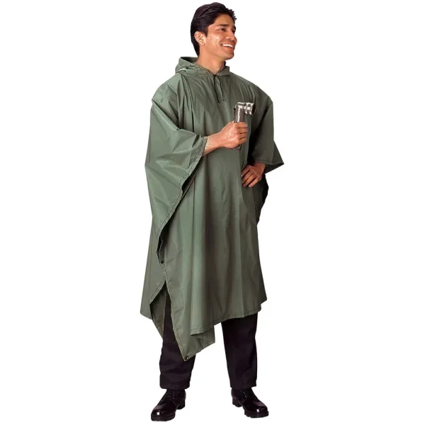 Rothco Rip-Stop Rain Poncho