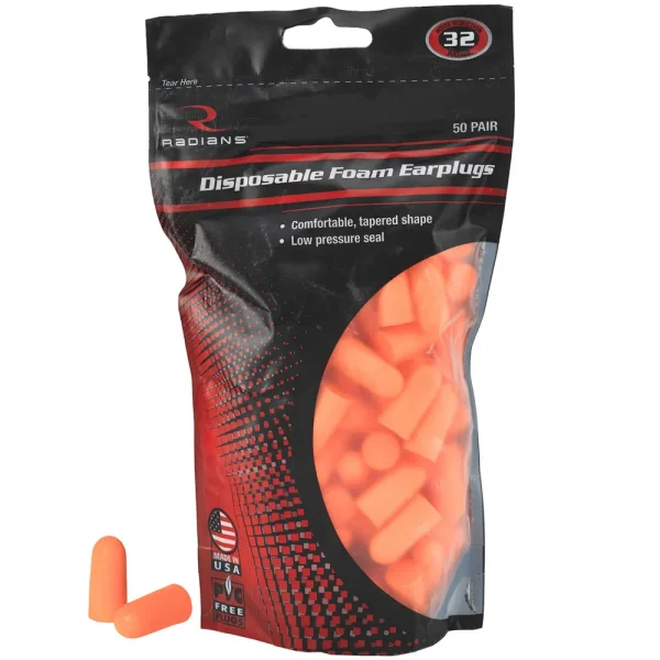 Radians® Foam Earplugs