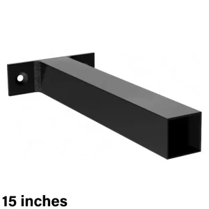 The Original Granite Bracket Square Free Floating Shelf Bracket | 5″ - view 4