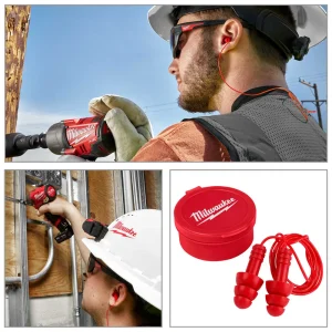 Milwaukee® Reusable Corded Earplugs - view 2