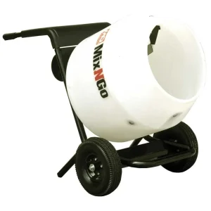 Multiquip Mix-N-Go Poly Drum Concrete Mixer | Electric 3/4 hp