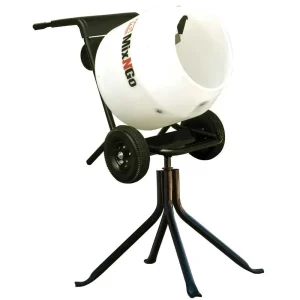 Multiquip Mix-N-Go Poly Drum Concrete Mixer | Electric 3/4 hp - view 2