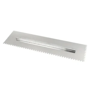 Bihui Tools 19″ x 5-1/8″ Replacement Trowel Blades | 1/2″ Square Notch - view 2