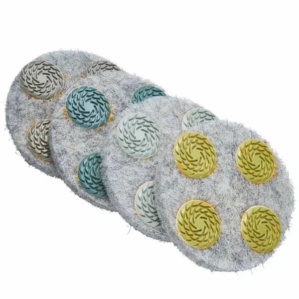 Husqvarna 9″ Flex Dry Polish Pad | 200 Grit