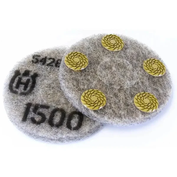 Husqvarna 10″ Flex Dry Polish Pad | 200 Grit