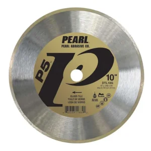 Pearl Abrasive P5™ Diamond Blades for Glass | 10″