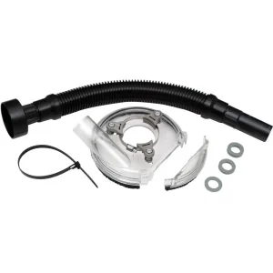 Diteq TeqVac Angle Grinder Dust Collector | 5in DustBuddie w/o Hose