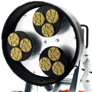 Husqvarna 3″ P1200 Dry Resin Bond Concrete Diamond Pads | 400 Grit - view 3