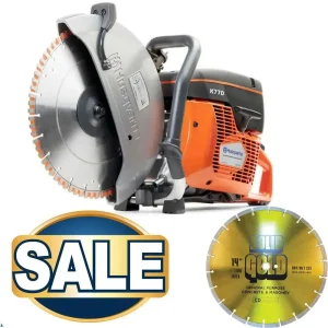 Husqvarna K770 14″ Concrete Saw Bundle - view 2