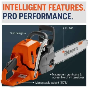 Husqvarna 545 Mark II 18″ Gas Chainsaw .58 GA - view 4