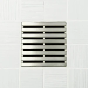 Ebbe UNIQUE Shower Drain Covers | Polished Chrome / Bubbles - view 3