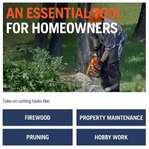 Husqvarna 120 16″ Gas Chainsaw - view 3
