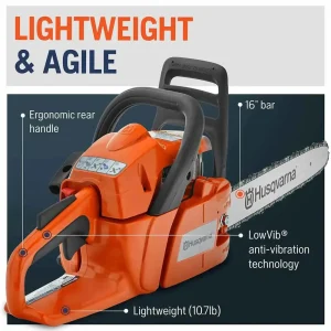 Husqvarna 120 16″ Gas Chainsaw - view 4