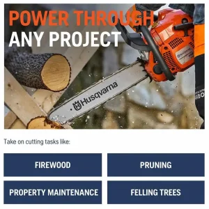 Husqvarna 440 18″ Gas Chainsaw - view 3