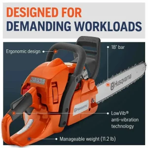 Husqvarna 445 18″ Gas Chainsaw RTL BX - view 4