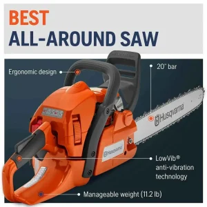 Husqvarna 450 Rancher 20″ Chainsaw - view 4