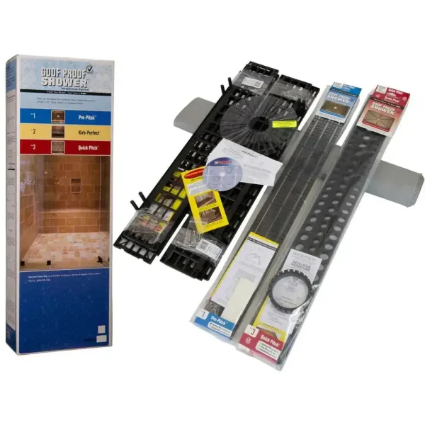 9799 3 in 1 Shower Kit with 6 ft. Chloraloy Pan Liner