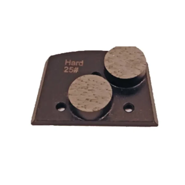 Diteq Double Round Diamond Segment | 20 Grit / Soft Bond