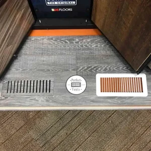 Perfect Vents for Engineered Floors Vinyl Flooring | Retro-Fit / 2″ x 10″ / Engineered Floors - view 3