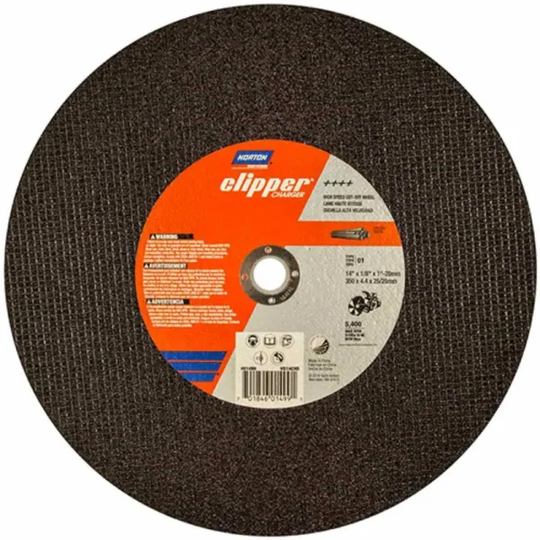 Norton Clipper 14″ Charger Abrasive Blade – 10 Pack | Concrete