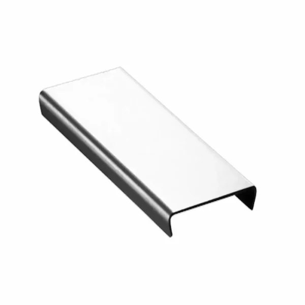 Schluter KERDI-LINE-FC Cover Plates | Brushed Stainless Steel